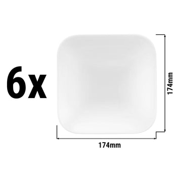 (6 sztuk) SELTMANN WEIDEN | Miska Coup kwadratowa - 175x175mm - Prime Gastro