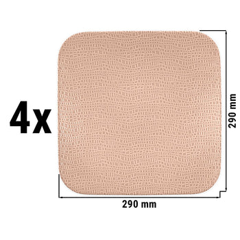 (4 sztuki) SELTMANN WEIDEN | Talerz Coup płaski kwadratowy - 290x290mm - Prime Gastro