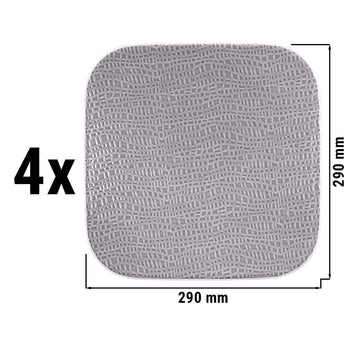 (4 sztuki) SELTMANN WEIDEN | Talerz Coup płaski kwadratowy - 290x290mm - Prime Gastro
