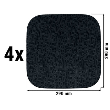 (4 sztuki) SELTMANN WEIDEN | Talerz Coup płaski kwadratowy - 290x290mm - Prime Gastro