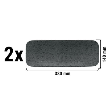 (2 sztuki) SELTMANN WEIDEN | Talerz Coup płaski prostokątny - 380x140mm - Prime Gastro