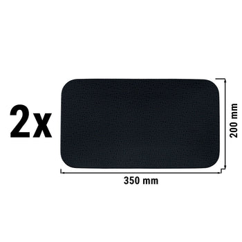 (2 sztuki) SELTMANN WEIDEN | Talerz Coup płaski prostokątny - 350x200mm - Prime Gastro
