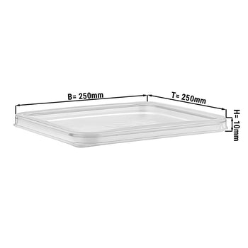 Pokrywka do pojemnika na żywność - do 7,6L - Prime Gastro