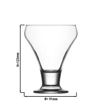 (24 sztuki) FROSTY - Pucharek na lody - szklany - 0,305L
