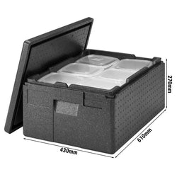 CAMBRO | CAM GOBOX® - pojemnik ładowany od góry wielofunkcyjny - 2x GN 1/1