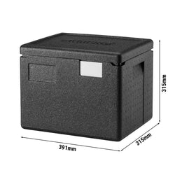 CAMBRO | CAM GOBOX® pojemnik ładowany od góry - GN 1/2 - Czarny