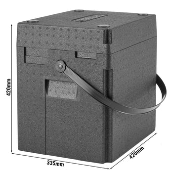 CAMBRO | CAM GOBOX® - Skrzynka na napoje z paskiem do przenoszenia - czarny pasek - Prime Gastro