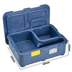 CAMBRO | CAM GOBOX® - Izolowany pojemnik na posiłki - z 4 przegrodami