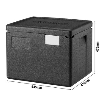 CAMBRO | CAM GOBOX® pojemnik ładowany od góry na pizzę - na 8 pizz - Czarny - Prime Gastro