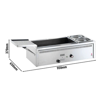 UBERT | Piec do smażenia ryb - 23,75 kW - 1 półka - Prime Gastro