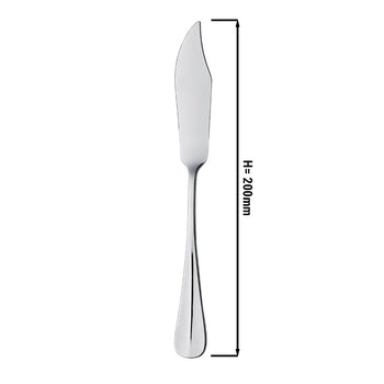 (12 sztuk) Nóż do ryb Milo - 20 cm - Prime Gastro