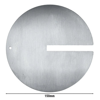Płyta na mięso do szpikulców dla kebaba z otworem - Ø 150 mm - Prime Gastro