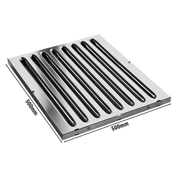 Filtr przeciwpłomieniowy - 500 x 500 cm - typ B - Prime Gastro