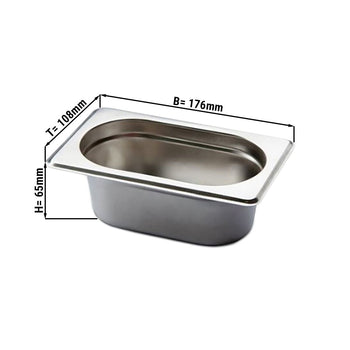 GN 1/9 pojemnik - głębokość: 65mm