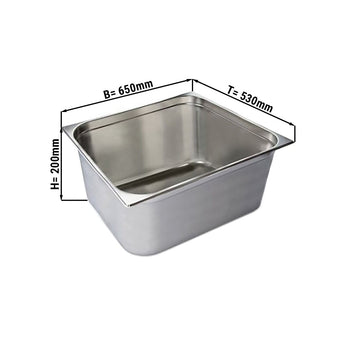 GN 2/1 Pojemnik - głębokość: 200 mm