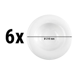 (6 sztuk) SELTMANN WEIDEN | Okrągły talerz dla smakoszy - Ø 210 mm