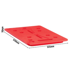 CAMBRO | CAMWARMER - Płyta grzewcza odpowiednia dla wszystkich CAM GOBOXEN® GN 1/1 - Czerwona