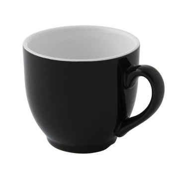 (6 sztuk) COLORS - Filiżanka do kawy - 140 ml - czarna - Prime Gastro