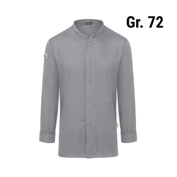 KARLOWSKY | Bluza kucharska Green-Generation - platynowoszara - Rozmiar: 72 - Prime Gastro