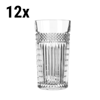 (12 sztuk) Szklanka do longdrinków - RADIANT - 470 ml - Przezroczysta - Prime Gastro