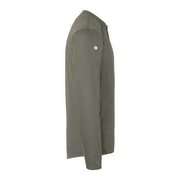 (6 sztuk) KARLOWSKY | Męska koszulka gastronomiczna robocza z długim rękawem Performance - Szałwiowa - Rozmiar: 2XL - Prime Gastro