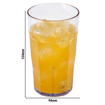 (36 sztuk) CAMBRO | LAGUNA - Kubek do picia - 650 ml - Bez BPA - Przezroczysty - Prime Gastro