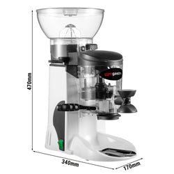 Młynek do kawy - biały - 1 kg - 270 W - 77 dB