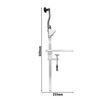 Manualny otwieracz do puszek - długość pręta 480 mm - Prime Gastro
