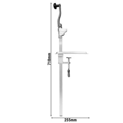 Manualny otwieracz do puszek - długość pręta 590 mm