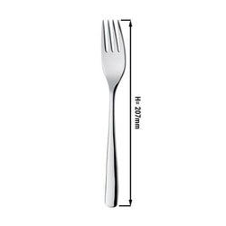(12 sztuk) Widelec stołowy Aleria - 20,7 cm