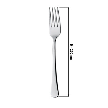 (12 sztuk) Widelec stołowy Mila - 20 cm