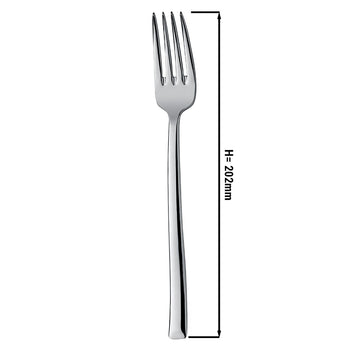 (12 sztuk) Widelec stołowy Stella - 20,2 cm - Prime Gastro