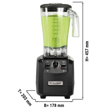 HAMILTON BEACH | Wysokowydajny blender HBH550 - FURY - 1,8 litra - 880 watów - Prime Gastro