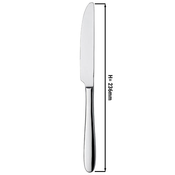 (12 sztuk) Nóż stołowy Leandro - 23,6 cm - Prime Gastro