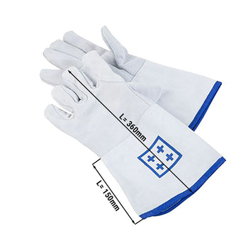 Rękawice do piekarnika z 5 palcami - długość: 36 cm - Prime Gastro