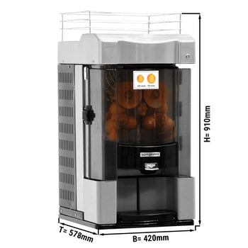 Automatyczna wyciskarka do pomarańczy - szara - Prime Gastro