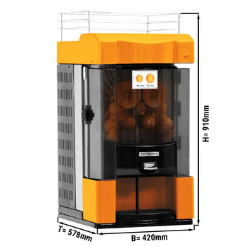 Automatyczna wyciskarka do pomarańczy - pomarańczowa - Prime Gastro