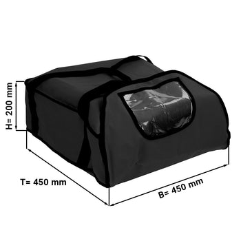 Torba termoizolacyjna - czarna - Prime Gastro