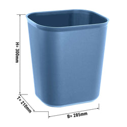 (2 sztuki) Plastikowy pojemnik na odpady MEK - 10L
