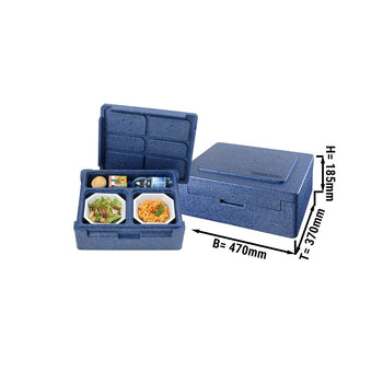 Skrzynia termoizolacyjna Thermoking | Pudełko izolacyjne | Pudełko styropianowe | Polibox | Pudełko do przechowywania ciepła - Prime Gastro