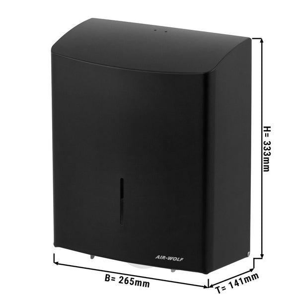 AIR - WOLF | Dupleksowy dozownik rolek papieru na 3 rolki domowe lub 1 dużą rolkę