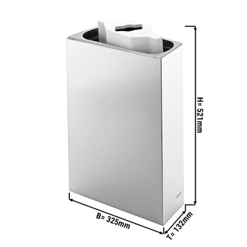 Stacja do płukania porcjowników i łopatek – z zlewem do porcjowników i zintegrowanym sitkiem - Prime Gastro