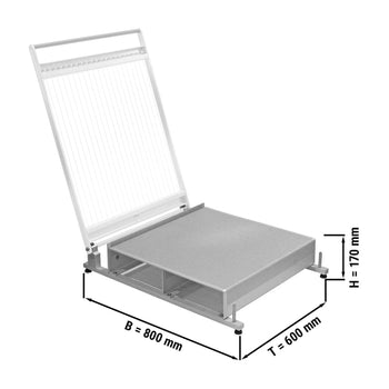 Krajalnica do pralin - pojedyncza - bez ramy do cięcia - Prime Gastro
