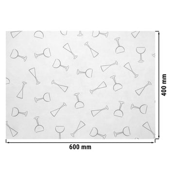 (500 szt.) Ściereczka do polerowania z mikrofibry Evo - 40 x 60 cm - Prime Gastro