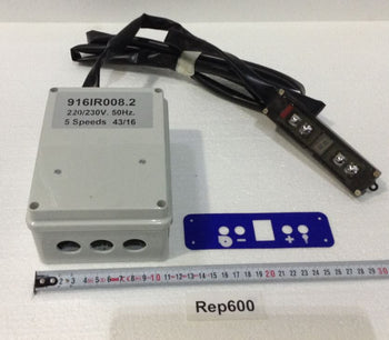 Cyfrowy regulator szybkości do okapów naściennych i skrzynkowych - Prime Gastro