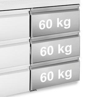 Szafka szufladowa składająca się z: 1/3, 1/3 & 1/3 - Prime Gastro