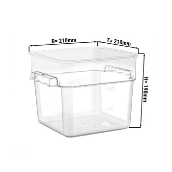 Pojemnik na żywność - 3,8L - Prime Gastro