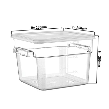 Pojemnik na żywność włącznie z pokrywką - 5,7L - Prime Gastro