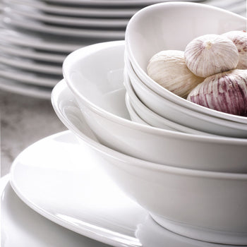 (6 sztuk) WHITE DELIGHT - Miska - 210x135mm - 450ml - Biały - Prime Gastro