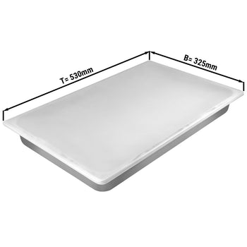 Pokrywa silikonowa do pojemnika GN 1/1 - 530 x 325 mm - Prime Gastro